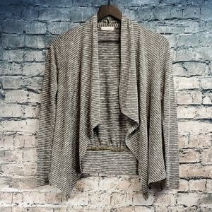 5/$30 🎀 Lush | Ethereal Olive Draped Open Front Cardigan